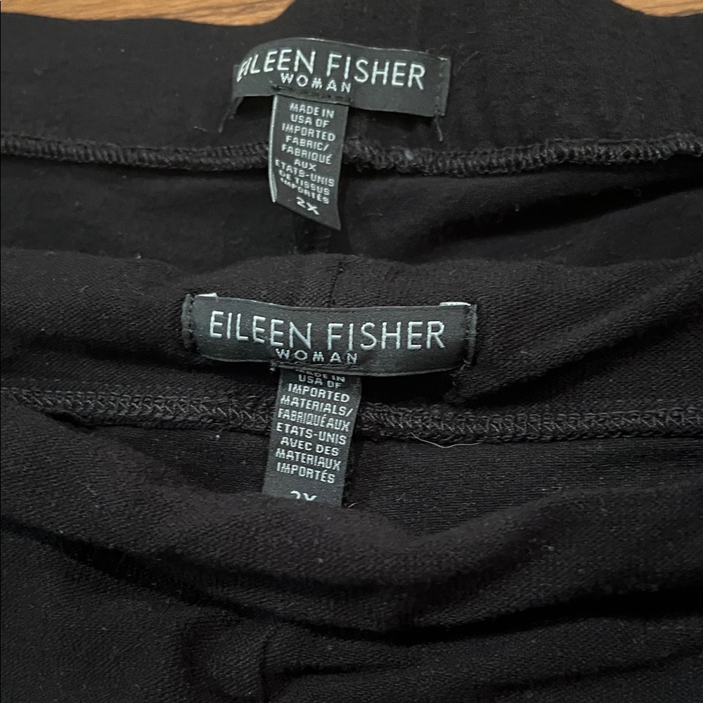 Eileen Fisher Black Women's Stretchy Pants